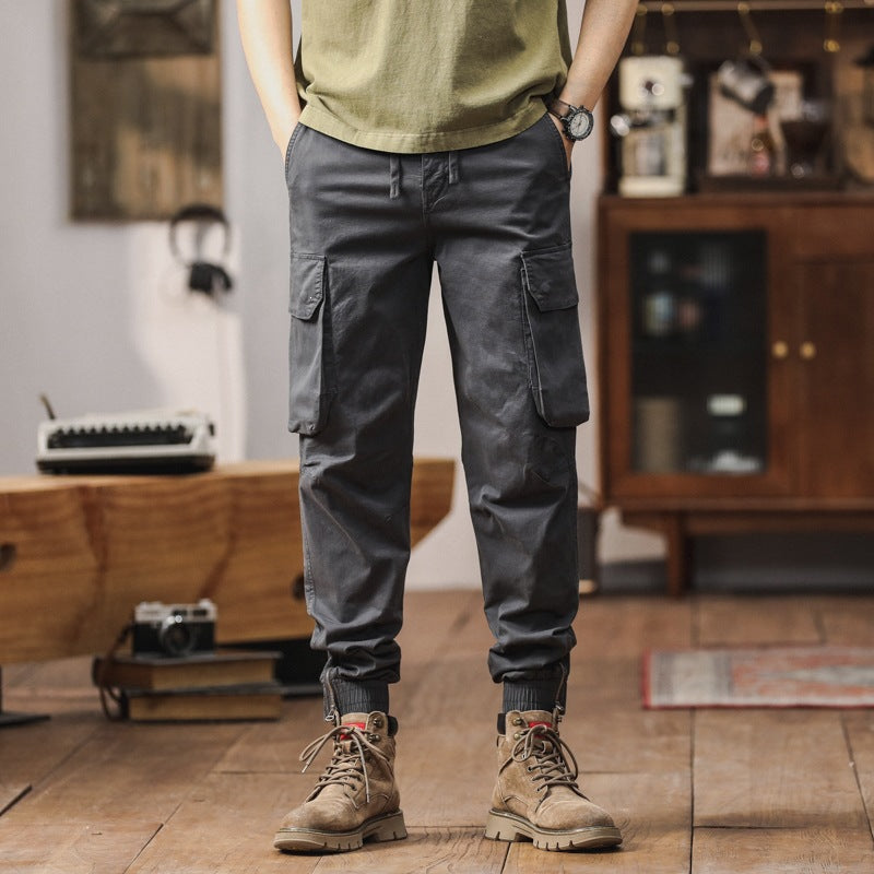 Herren Multifunktionale Cargohose mit elastischem Bund Shop Nory