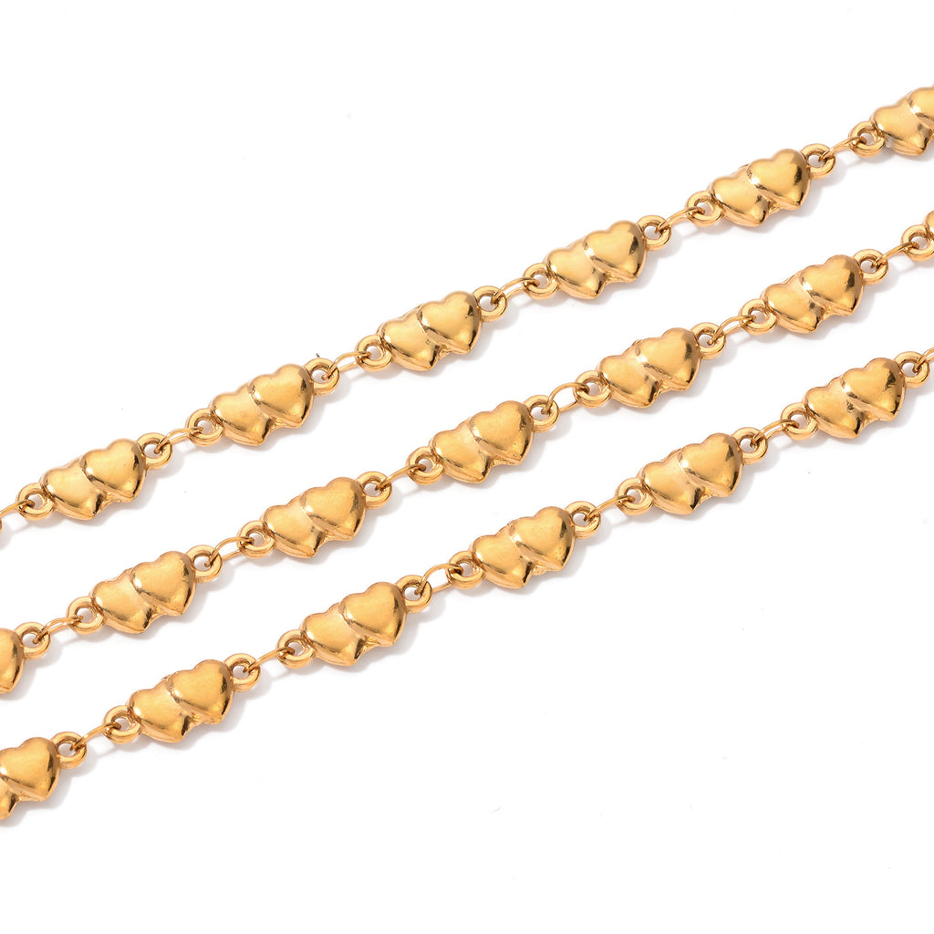 Damen elegante Kette mit filigranem Muster Shop Nory