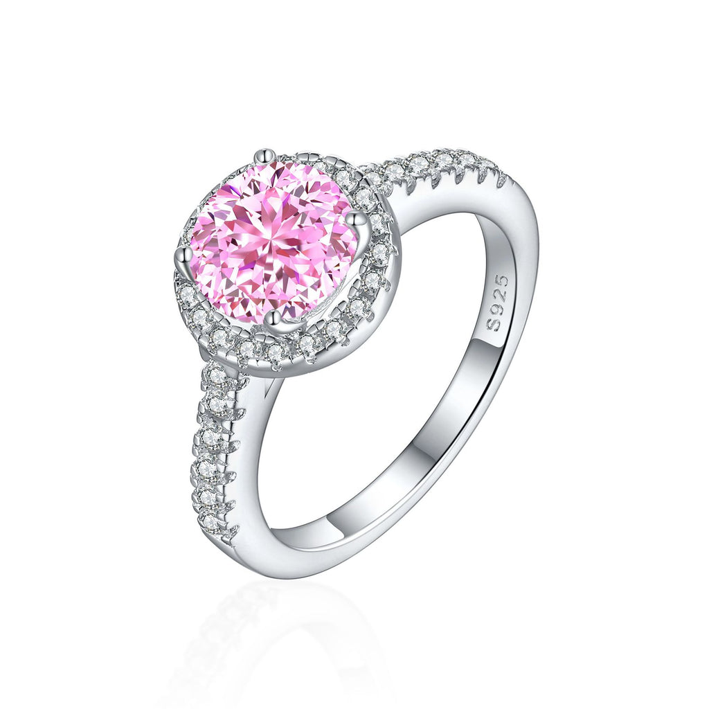 Damen Verlobungsring mit luxuriösem Design und funkelndem Zirkonia-Besatz Shop Nory