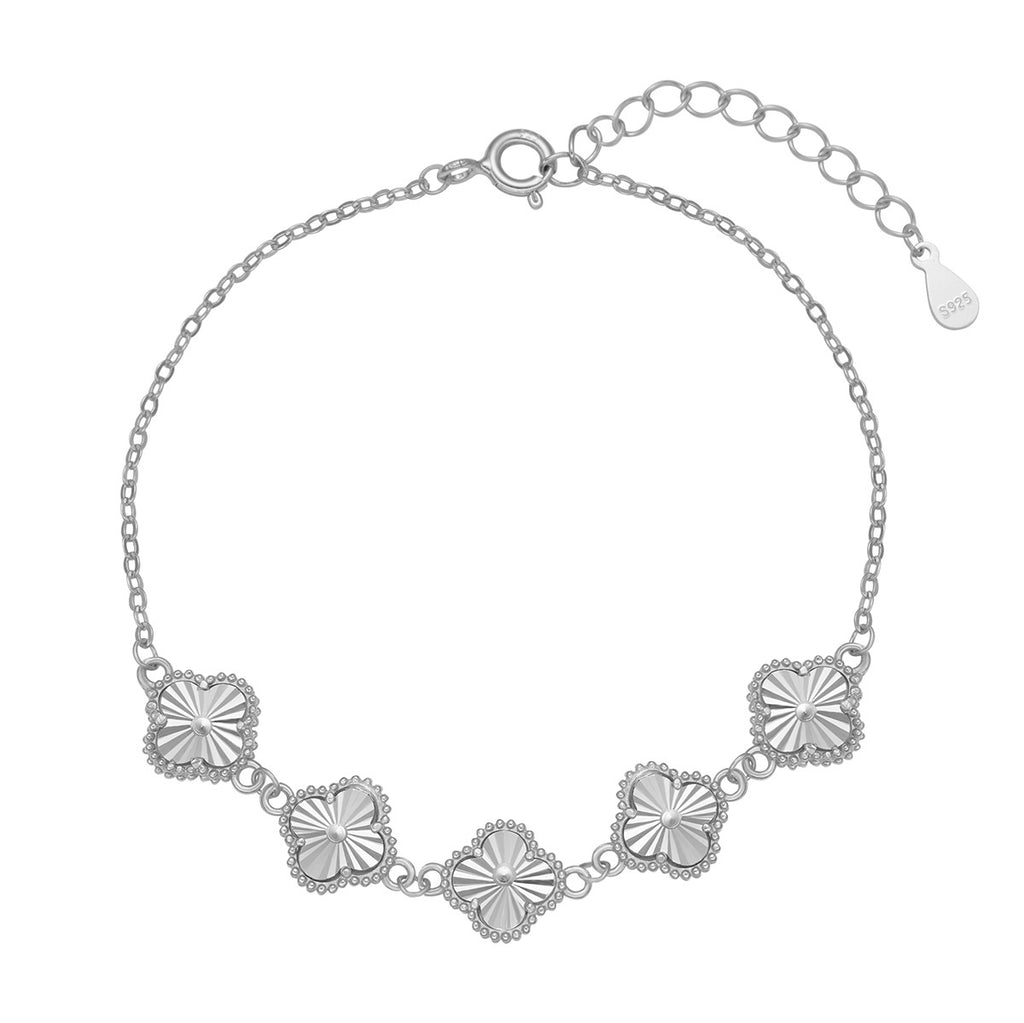 Damen filigranes Armband mit kunstvollen Blumenelementen Shop Nory