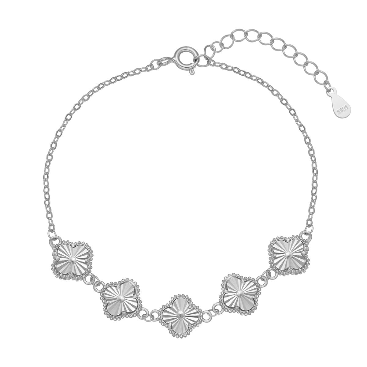 Damen filigranes Armband mit kunstvollen Blumenelementen Shop Nory