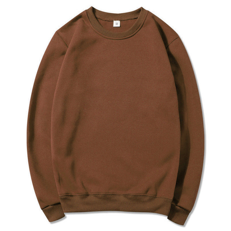 Damen Sweatshirt aus weichem Fleece-Material mit klassischem Rundhalsausschnitt Shopnory