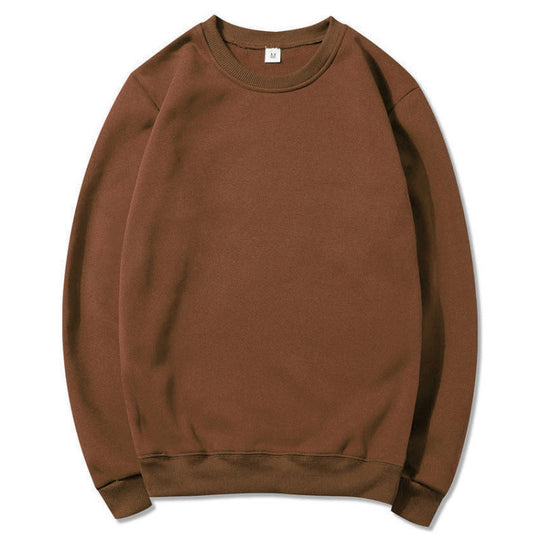 Damen Sweatshirt aus weichem Fleece-Material mit klassischem Rundhalsausschnitt Shopnory