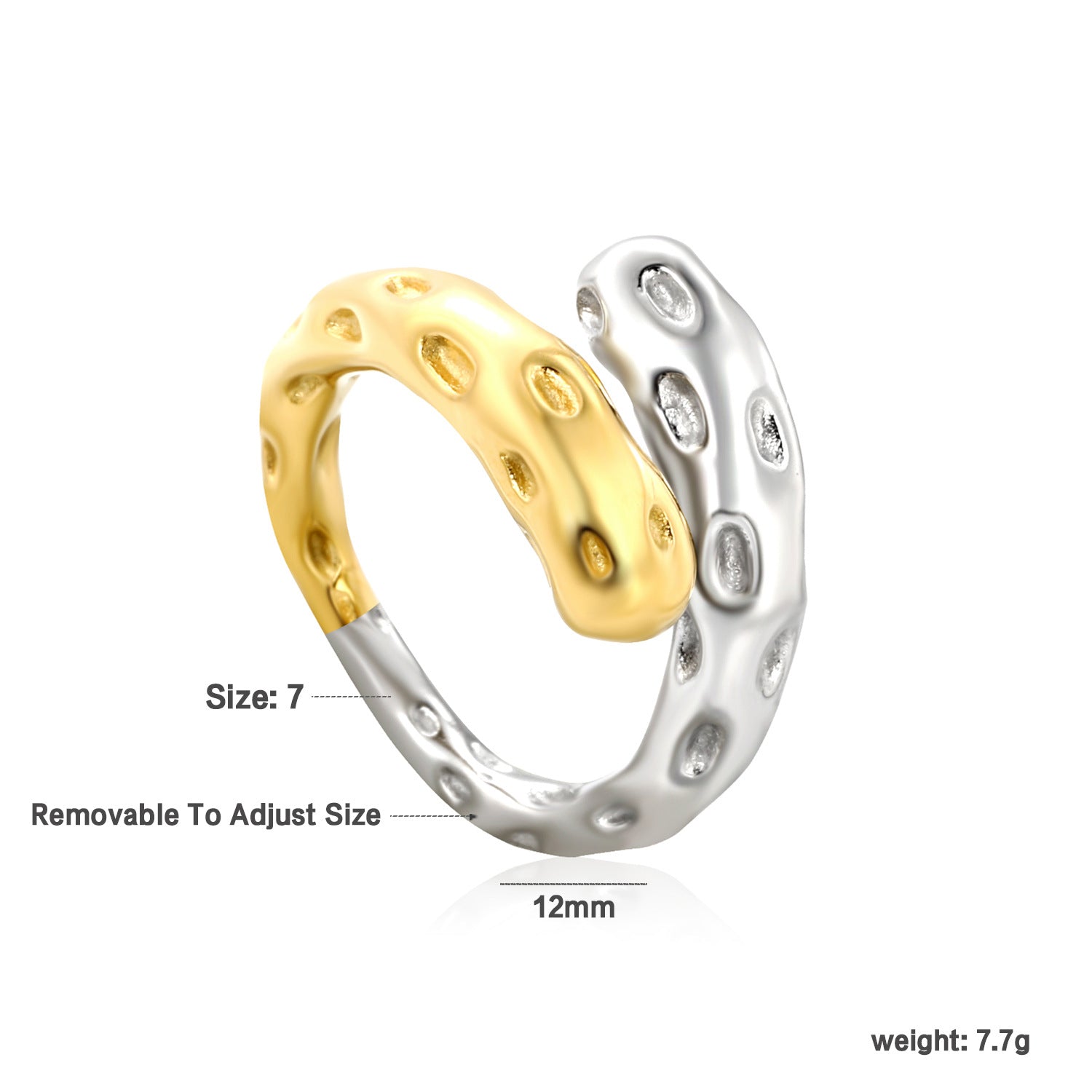 Damen kunstvoll gestalteter Ring Shop Nory
