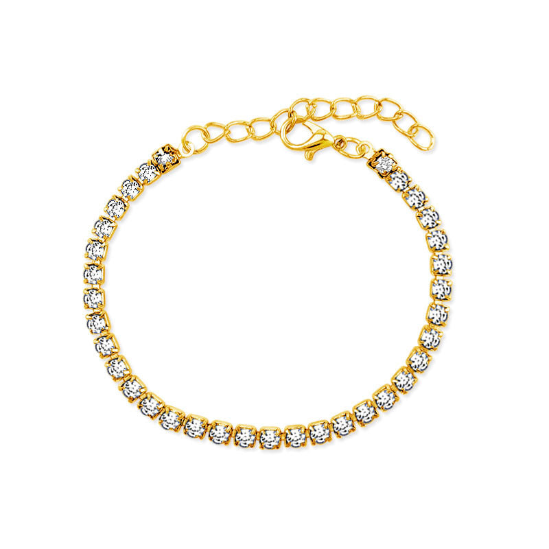 Damen Elegantes Armband mit funkelnden Kristallen Shop Nory