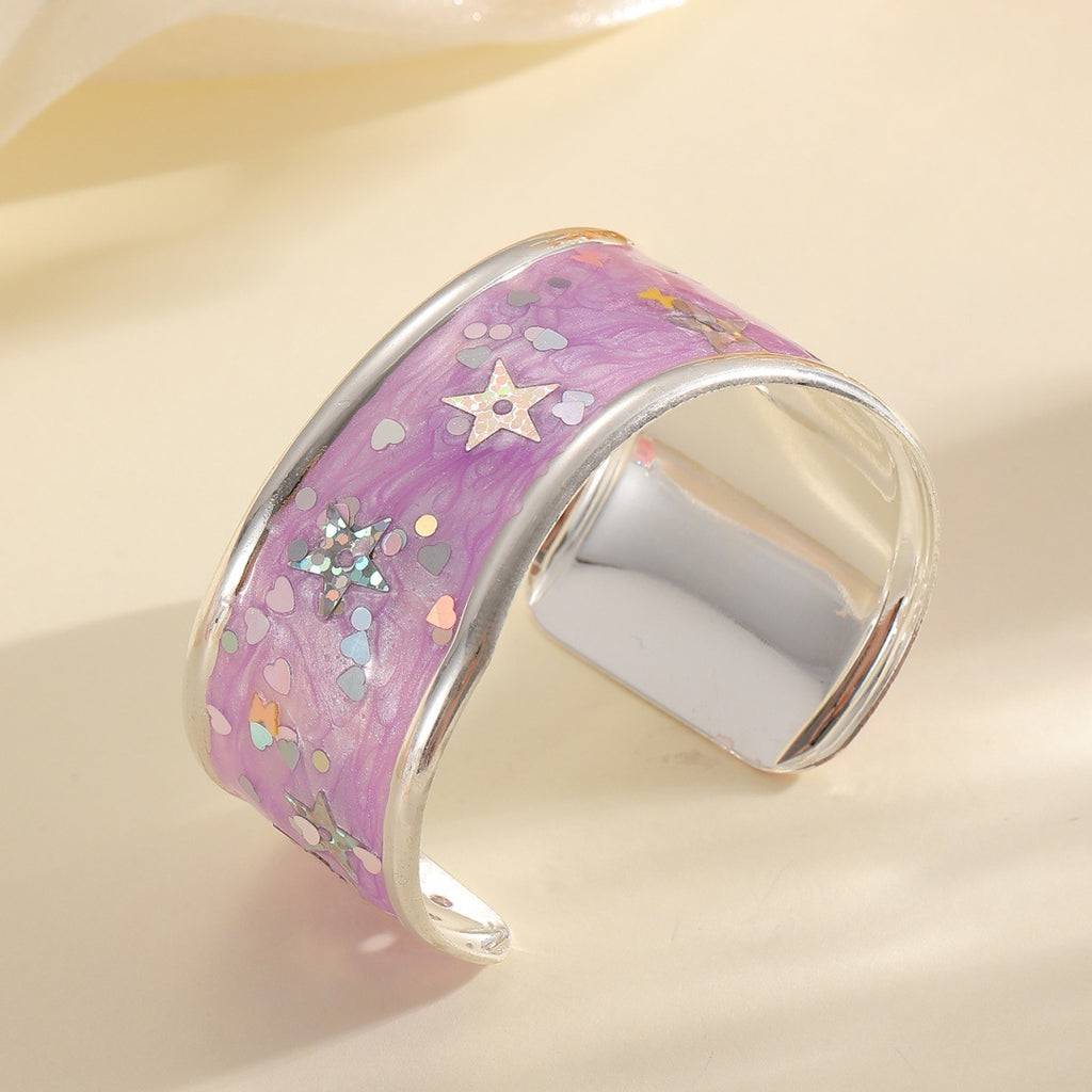 Damen Armreif mit funkelndem Sternenmotiv Shop Nory