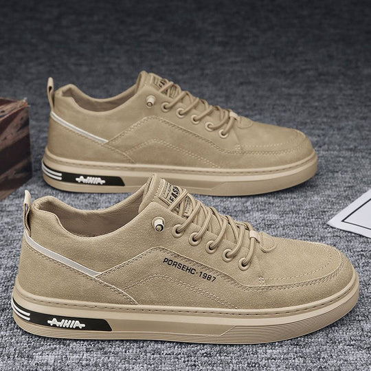 Herren Textil Sneakers mit rutschfester Sohle und modernem Obermaterial
