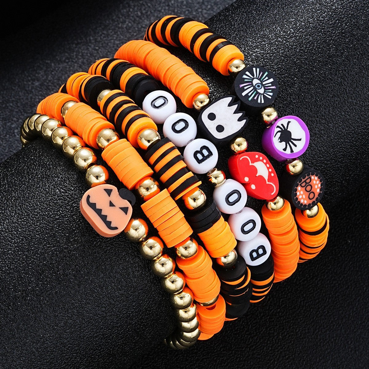 Damen Armband-Set mit kreativen Halloween-Motiven Shop Nory