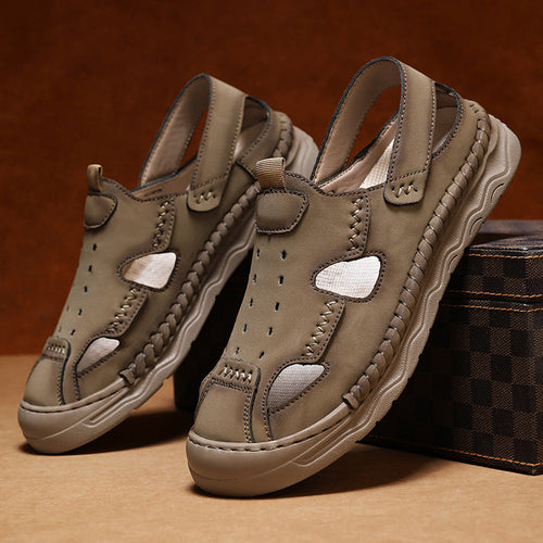 Herren Atmungsaktive Freizeit-Sandalen mit rutschfester Sohle und flexiblem Design