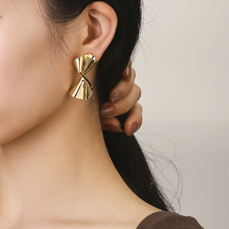 Damen Funkelnde Ohrringe aus Edelstahl Shop Nory