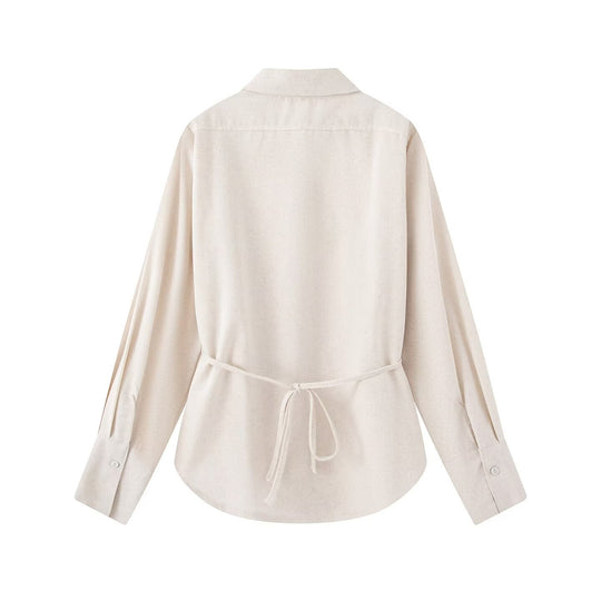 Damen Zweiteiliges Hemd- und Culotte-Set mit Taillenschnürung Shop Nory