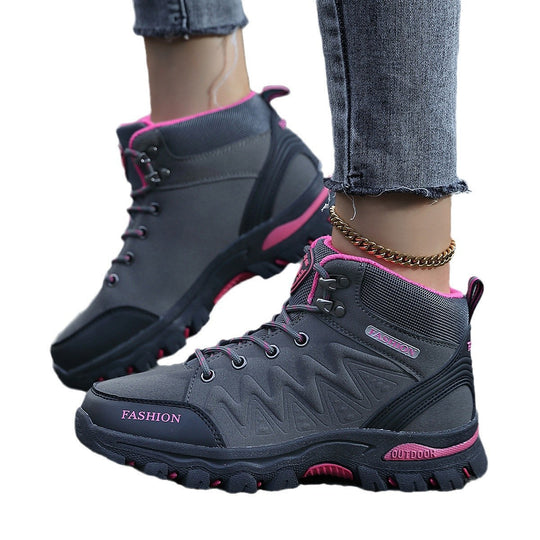 Damen Multifunktionale Wanderschuhe mit grober Profilsohle und wasserabweisendem Obermaterial Shopnory