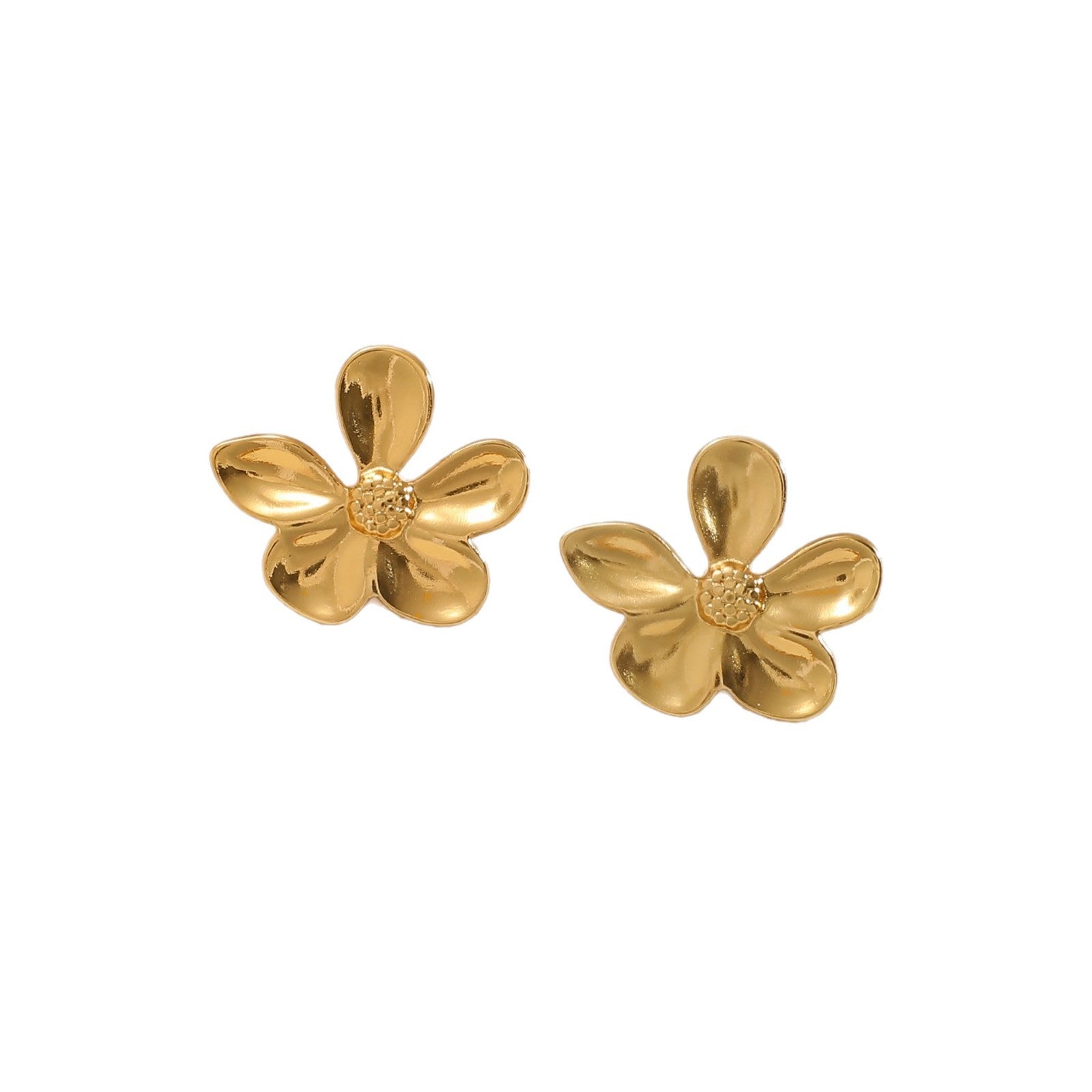Damen Schmuckbroschen im floralen Golddesign Shop Nory
