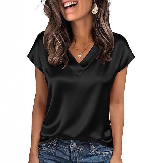 Damen Satinbluse ShopNory