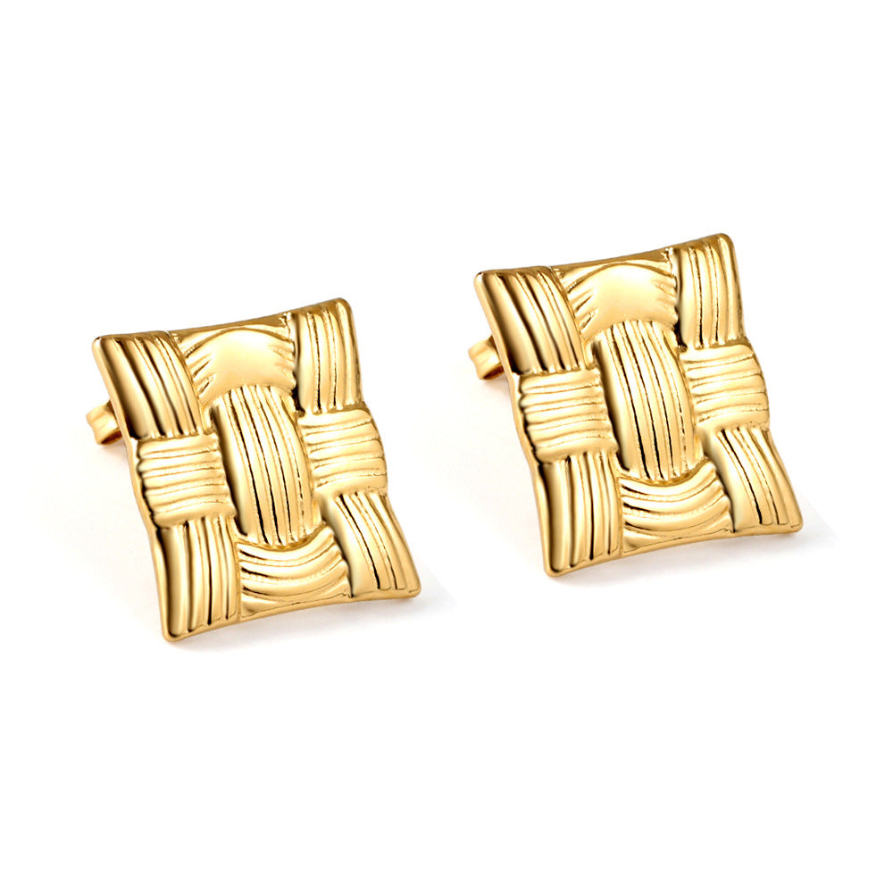 Damen Hängende Ohrstecker mit funkelndem Kristall und edlem Goldfinish Shop Nory