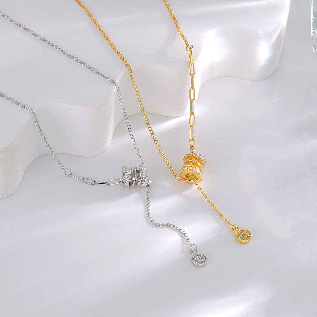 Damen Schmuckstück mit modernem Design und funkelnden Zirkonia Shop Nory