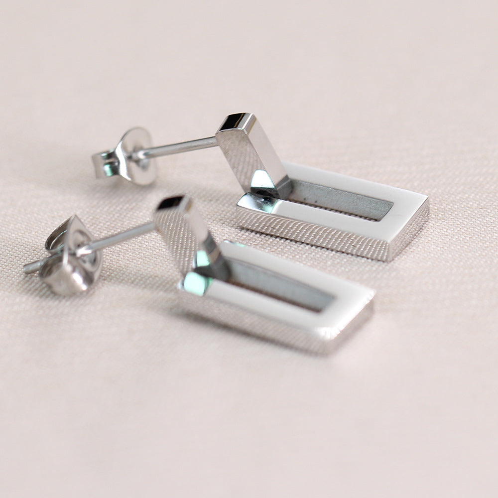 Damen Ohrstecker im modernen, minimalistischen Design Shop Nory