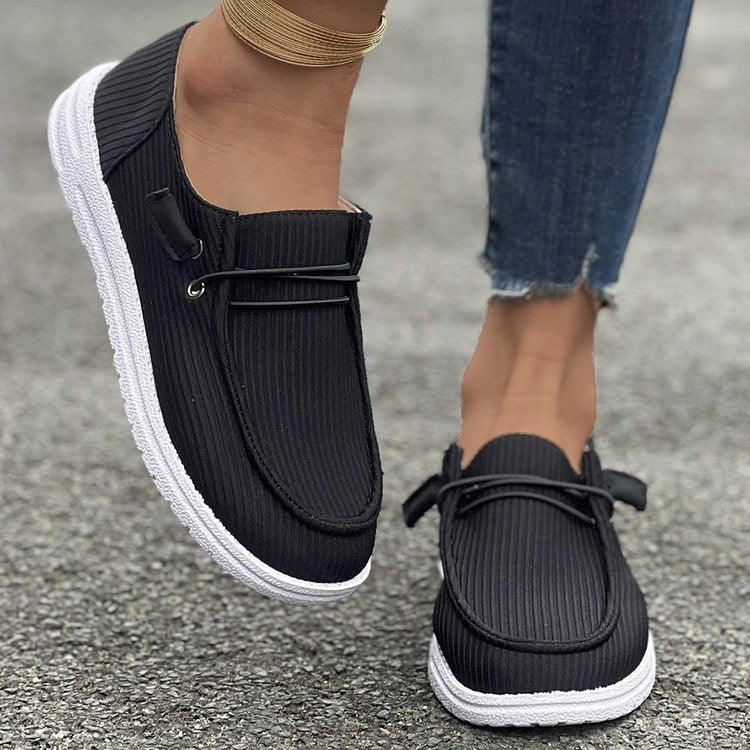 Damen Bequeme Slip-On Schuhe