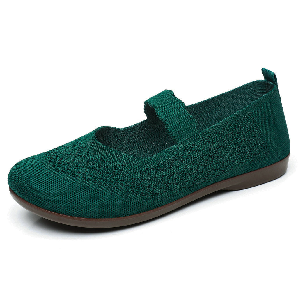 Damen Komfortable Slip-On Ballerinas