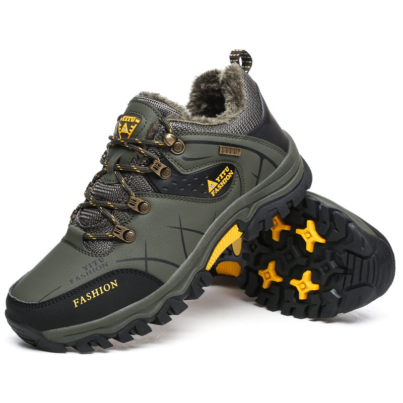 Herren Multifunktionale Outdoor-Schuhe mit rutschfester Sohle und isolierender Innenausstattung