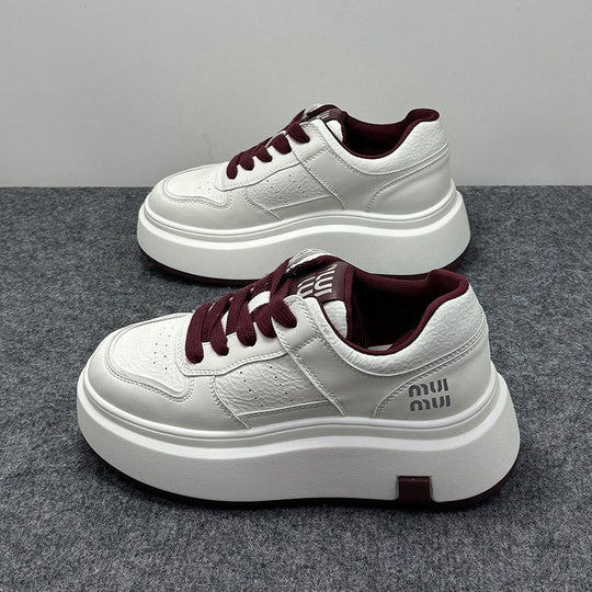 Damen komfortable Plateau-Sneaker mit innovativem Design Shopnory