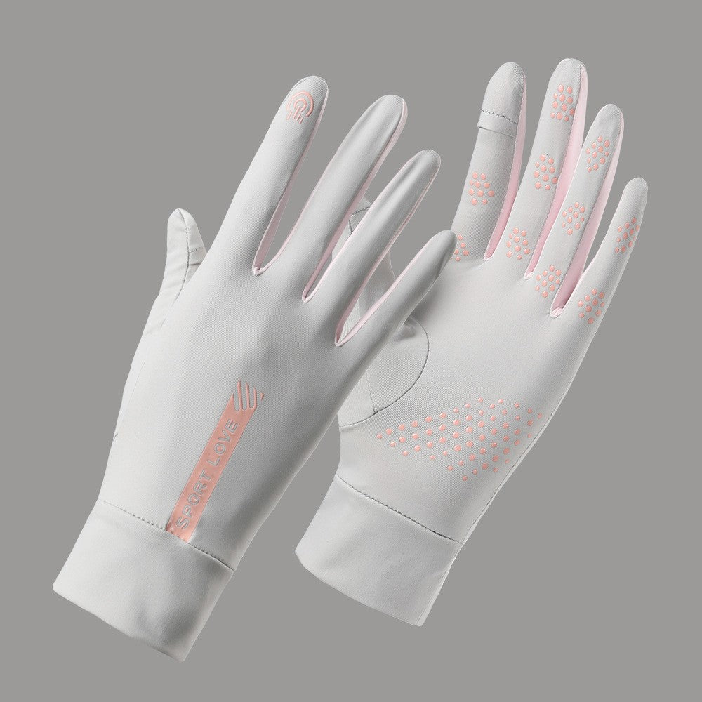 Sonnenschirm Eis Seide Handschuhe