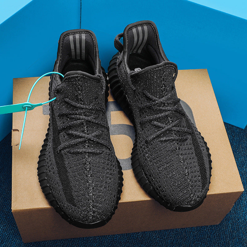 Damen Hochleistungs-Laufschuhe mit atmungsaktiver Strickoberfläche und rutschfester Sohle Shopnory