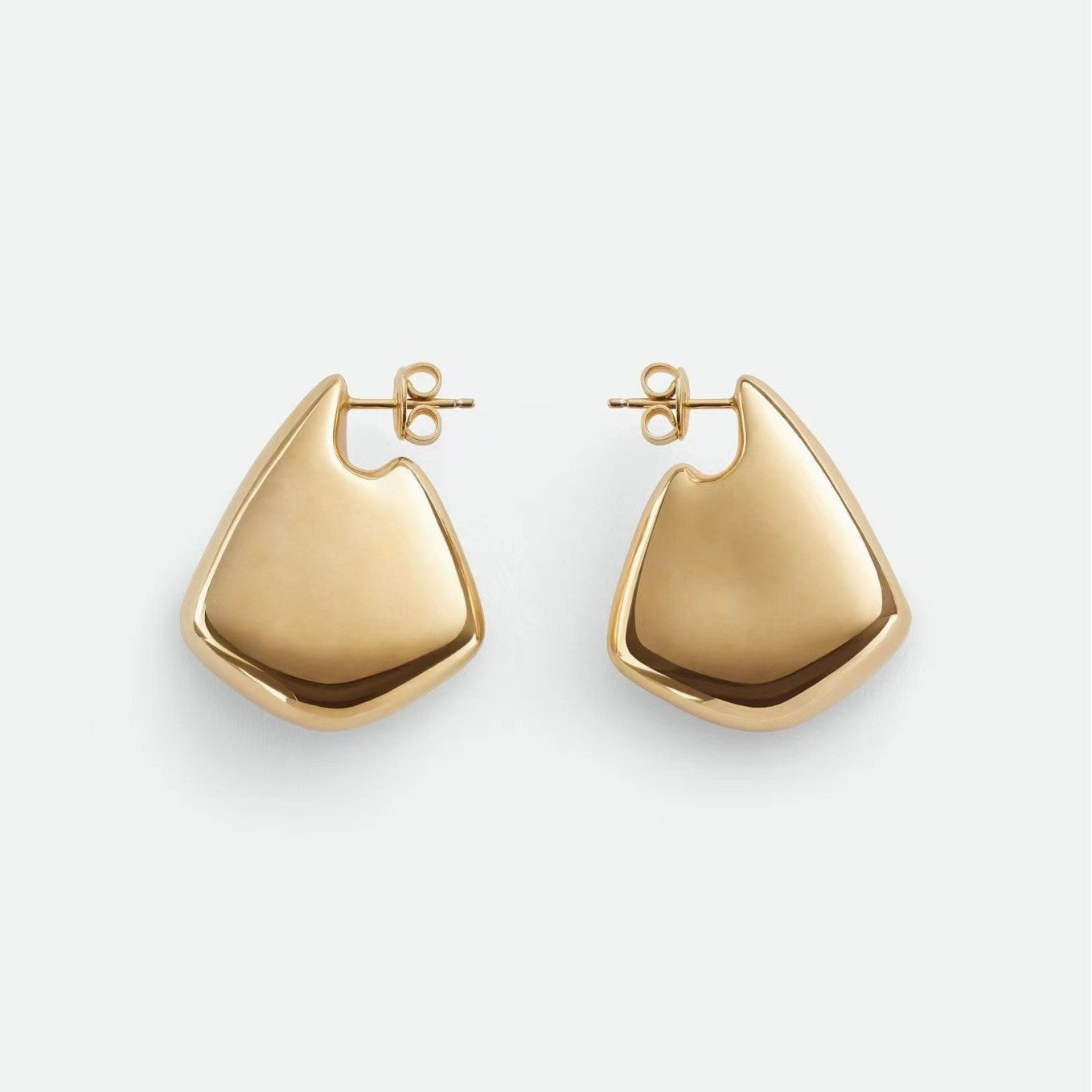 Damen Ohrhänger aus glänzendem Edelstahl Shop Nory