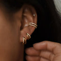 Damen Ohrringe-Set mit funkelnden Zirkonia und modernem Design Shop Nory