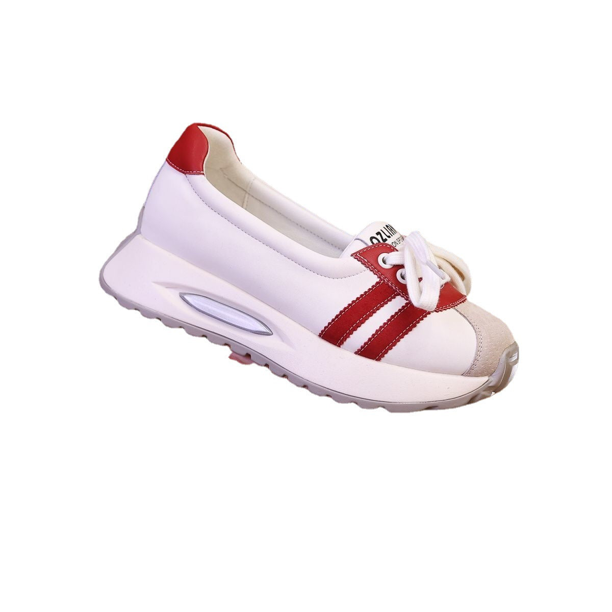 Damen Komfortable Sneakers im modischen Mix aus Textil