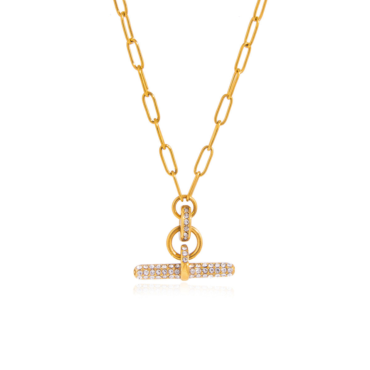 Damen Halskette mit elegantem Anhänger und wasserfestem Design Shop Nory