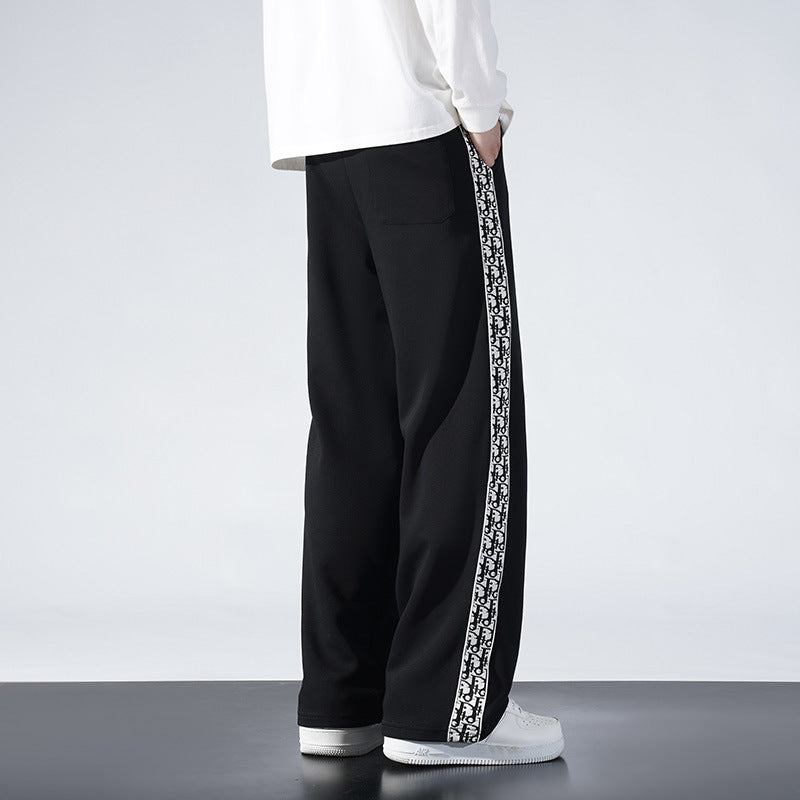 Damen Extraweite Lounge-Sweathose mit seitlichem Logoband und Komfortbund Shop Nory