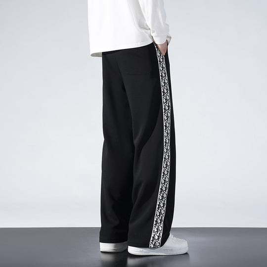 Damen Extraweite Lounge-Sweathose mit seitlichem Logoband und Komfortbund Shop Nory