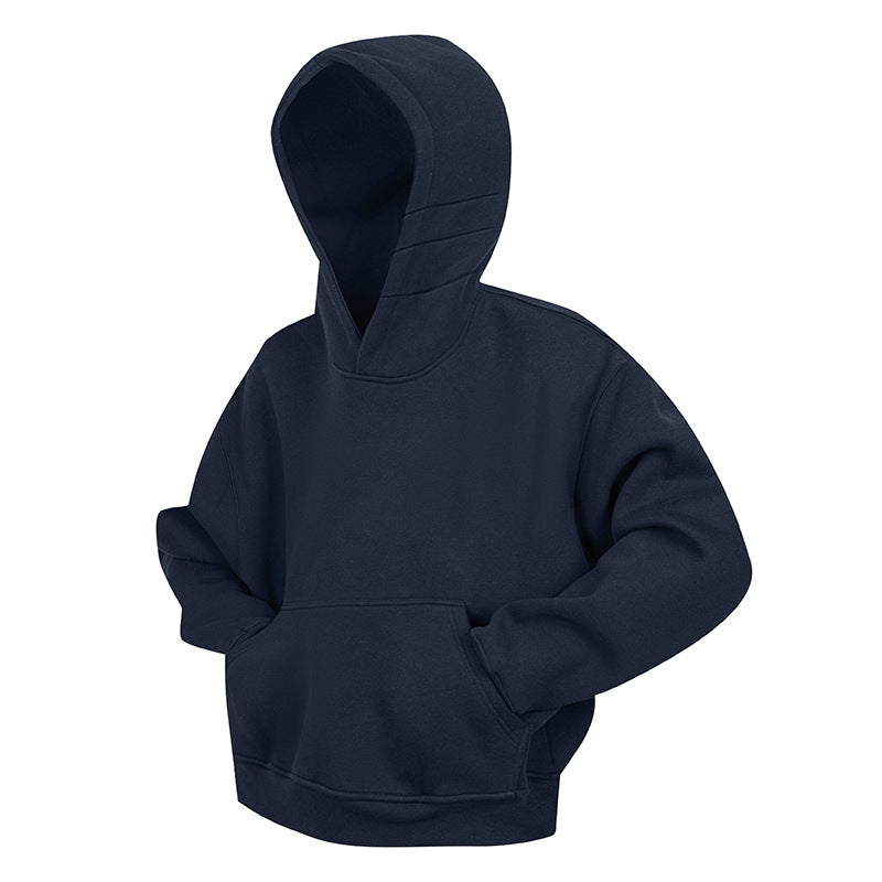 Unisex Oversize-Kapuzenpullover mit Kängurutasche und gerippten Bündchen Shop Nory