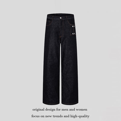 Damen Hochtaillierte Wide‑Leg Jeanshose mit Utility‑Tasche Shop Nory