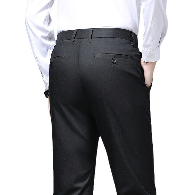 Herren Elegante Slim‑Fit Chino‑Hose mit Bügelfalte und Stretchkomfort Shop Nory