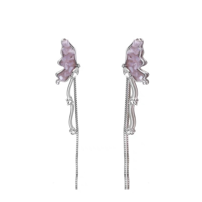 Damen Ohrringe mit filigranem Design und funkelnden Zirkonia Shop Nory