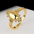 Damen Offener Ring mit kunstvollem, strukturiertem Design Shop Nory