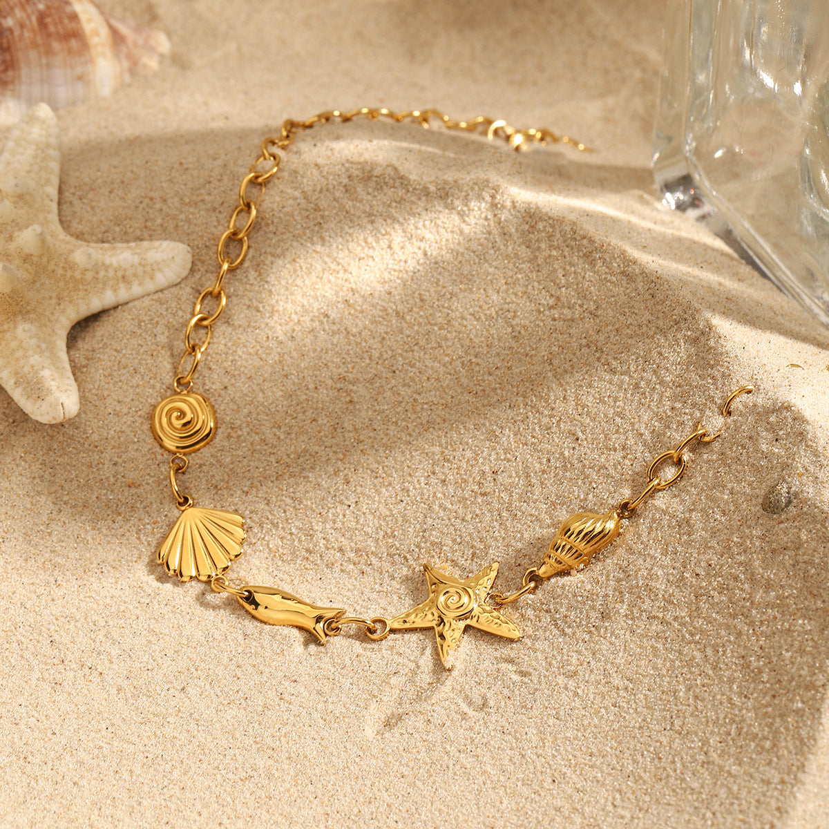 Damen Elegante Meerestier-Kette Shop Nory