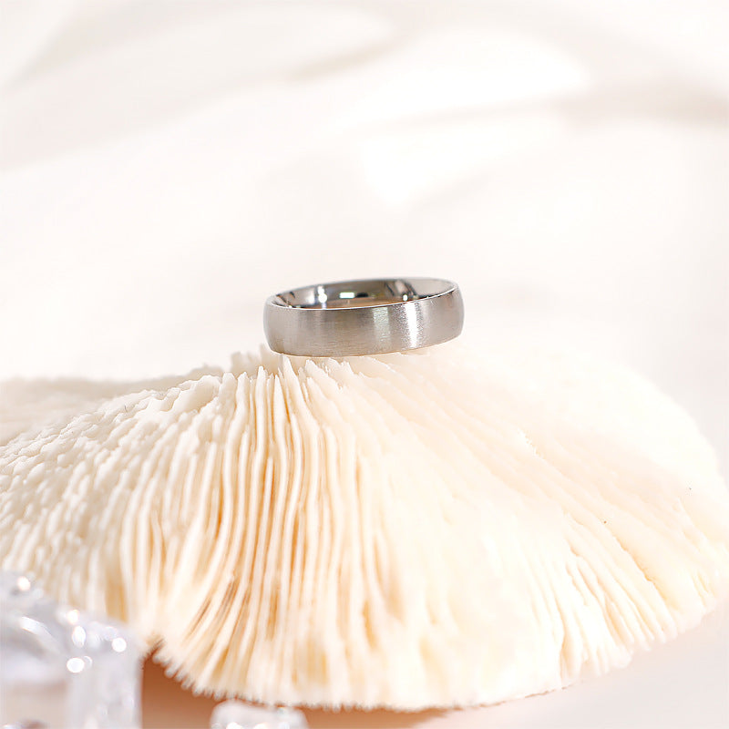 Damen filigraner Ring mit glänzendem Finish Shop Nory