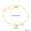 Damen Armband mit herzförmigem Anhänger und eleganten Kettendetails Shop Nory