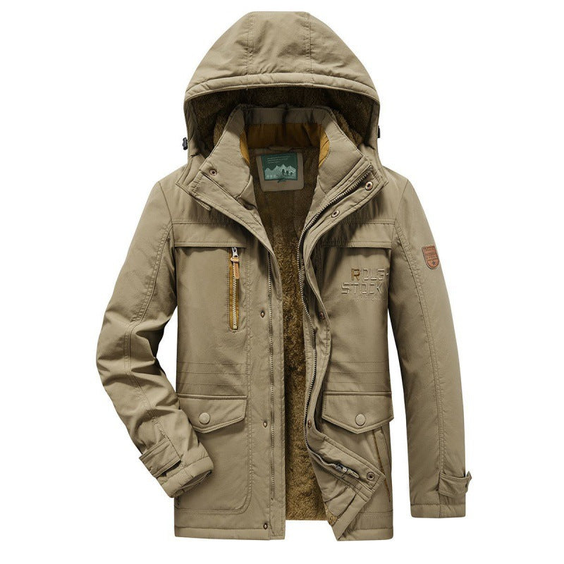 Herren Multifunktionale Outdoor-Jacke mit Fleece-Futter Shop Nory