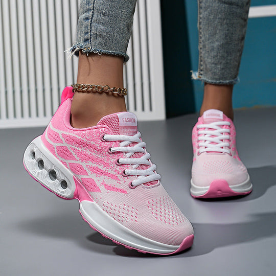 Damen Sportliche Dämpfungssneaker mit atmungsaktivem Obermaterial Shopnory