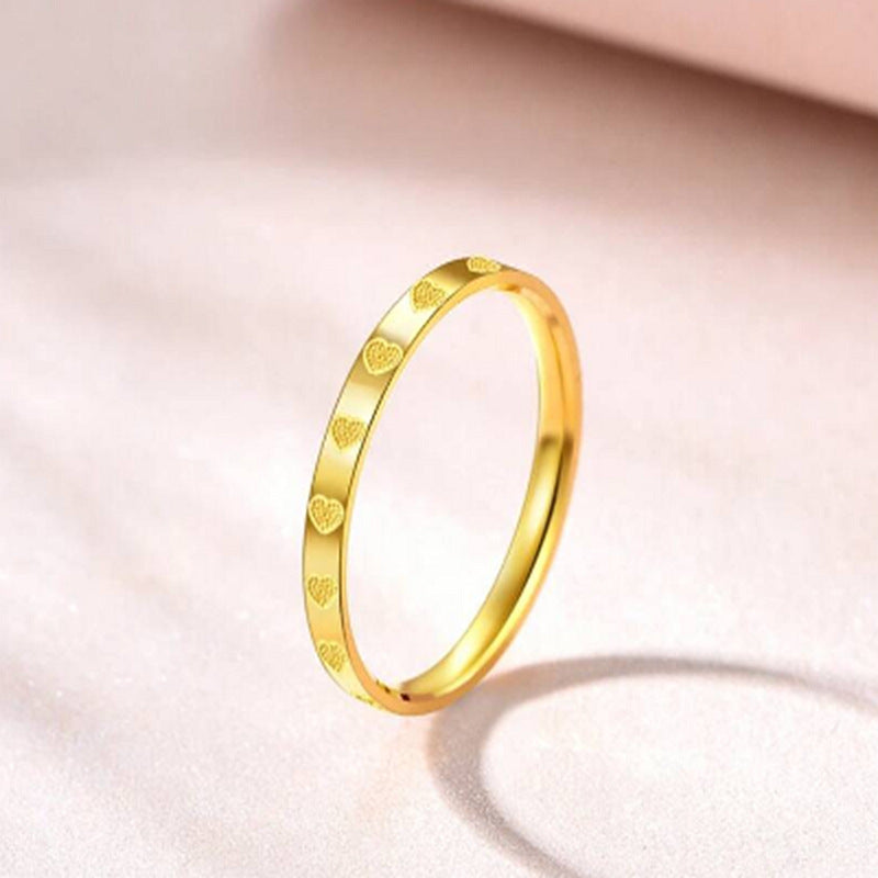 Damen Ring mit filigranem Herzdesign Shop Nory