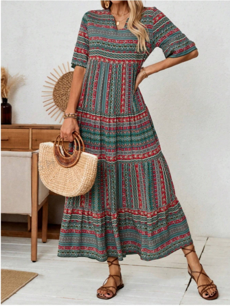 Damen Maxikleid im Ethno-Design Shopnory