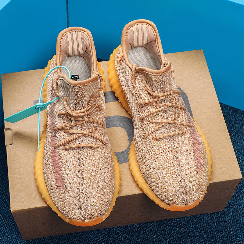 Damen Hochleistungs-Laufschuhe mit atmungsaktiver Strickoberfläche und rutschfester Sohle Shopnory