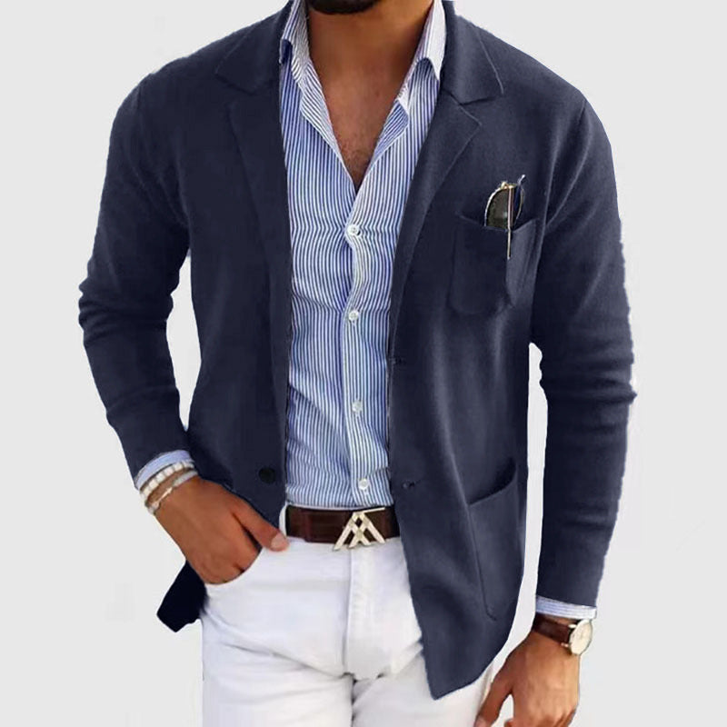 Herren elegante und bequeme Strickjacke