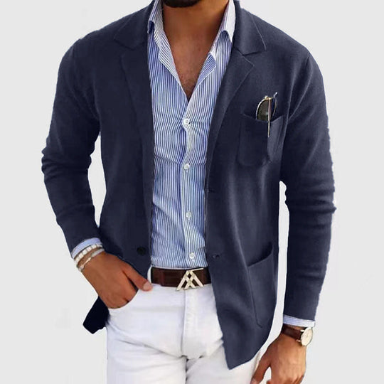 Herren elegante und bequeme Strickjacke