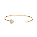 Damenarmreif mit funkelnden Herzdetails Shop Nory