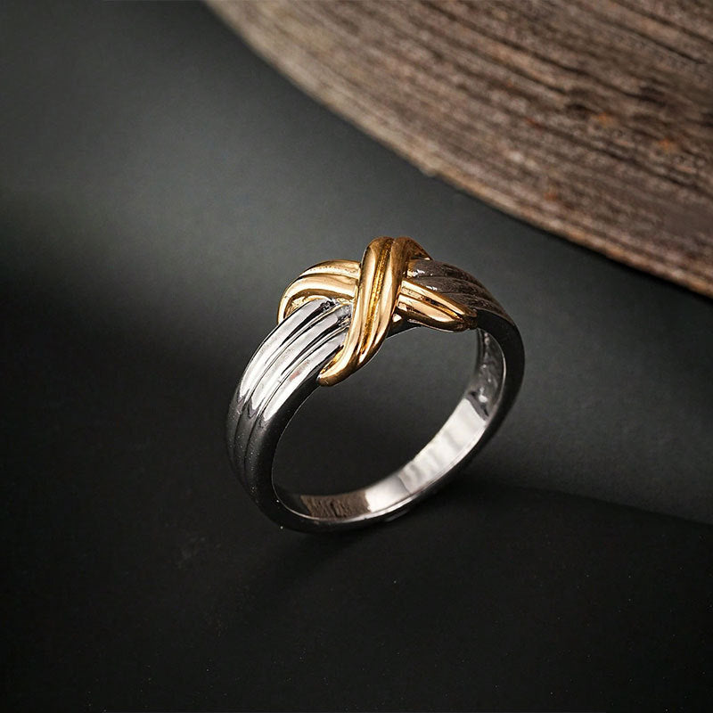 Damenring mit kunstvollem Knoten-Design Shop Nory